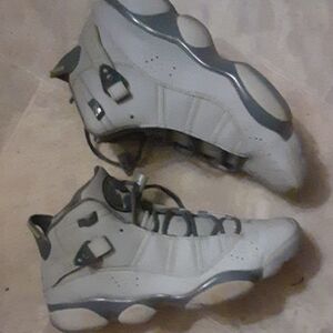 Jordan 6 Rings in Gray and Black